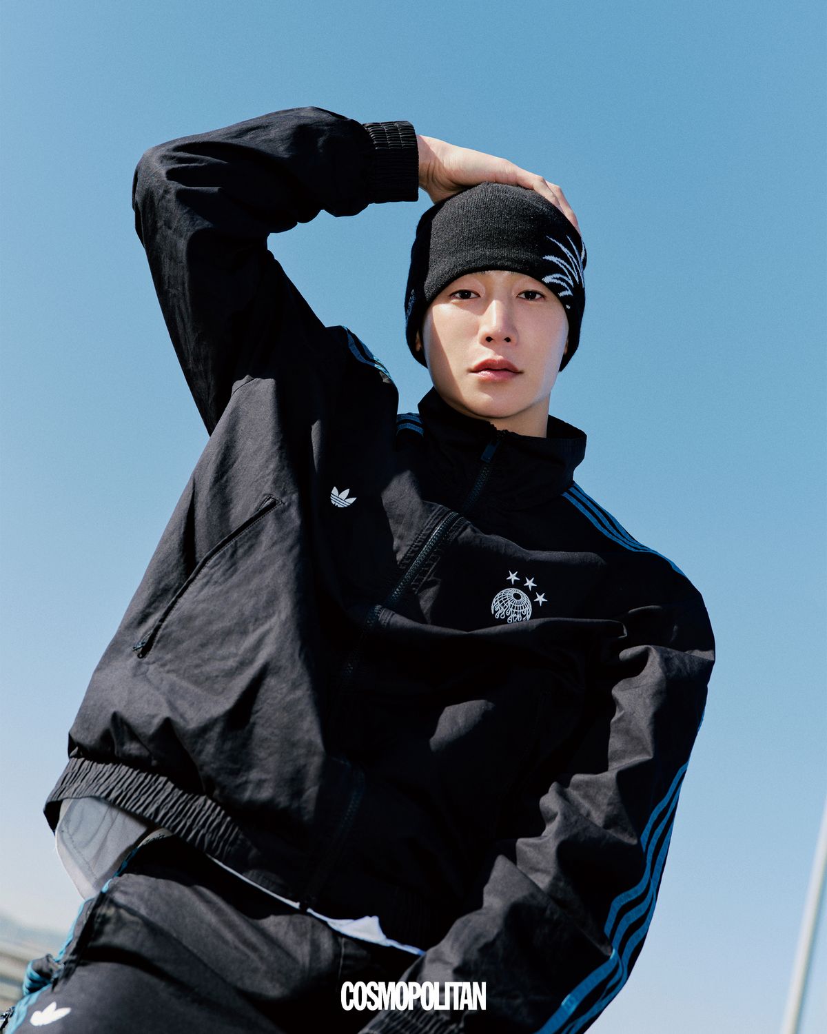 디즈니 F1 선글라스 26만9천원 Gentle Monster. 트랙 재킷, 이너 톱, 트레이닝팬츠, 비니 본인 소장품.