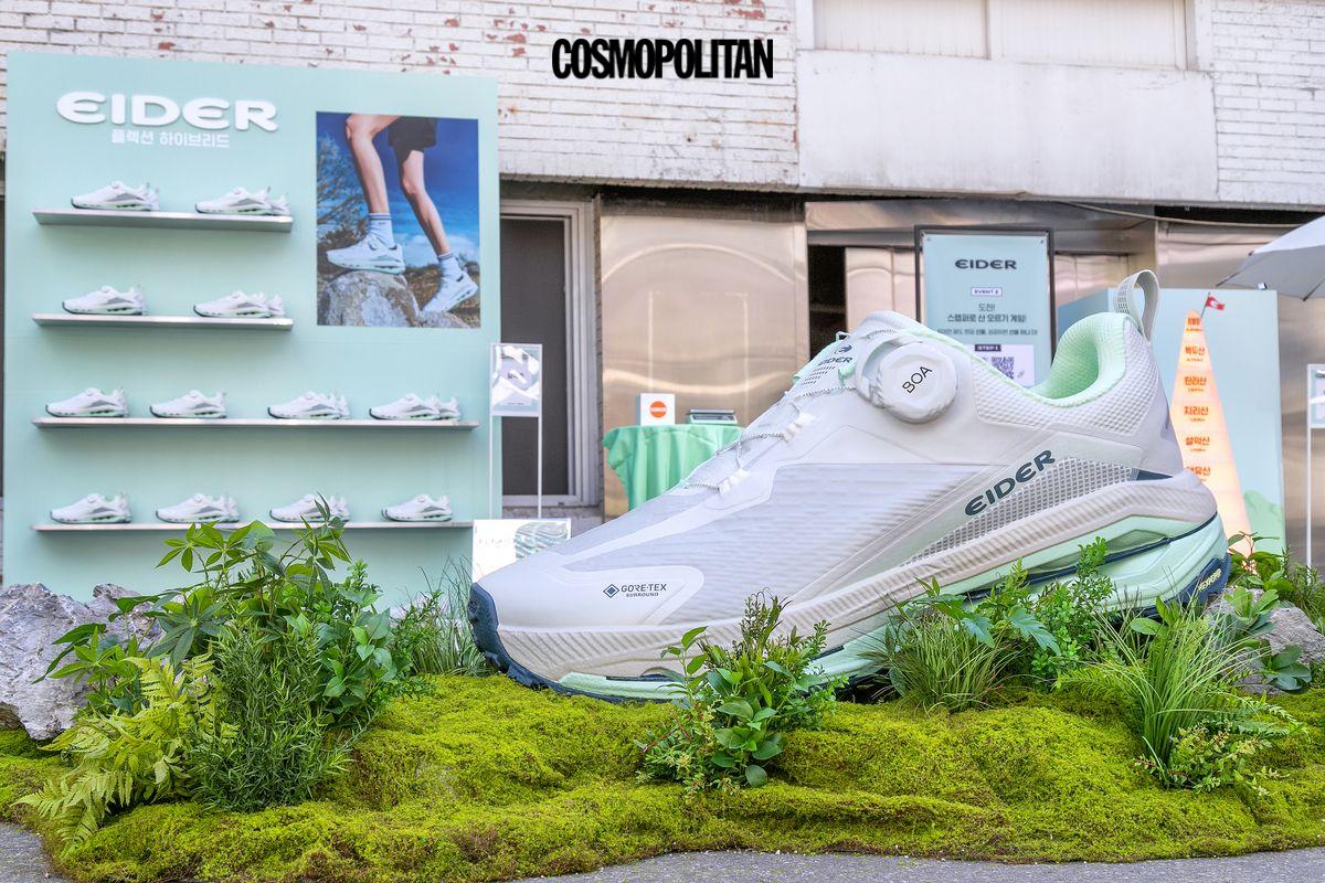 성수동 아이더X코스모폴리탄 트레일러 현장