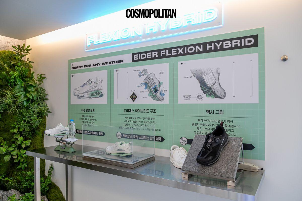 성수동 아이더X코스모폴리탄 트레일러 현장