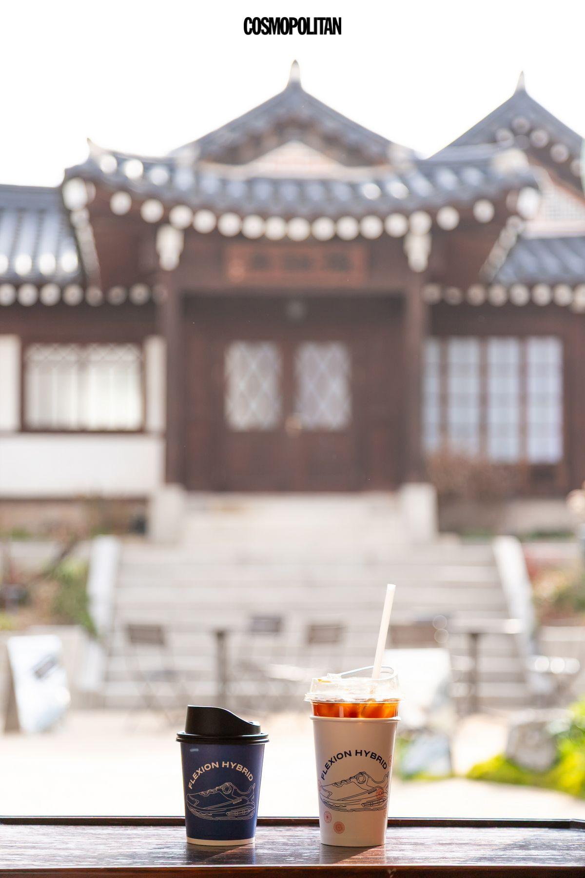 북촌 휘겸재 아이더X코스모폴리탄 트레일러 현장