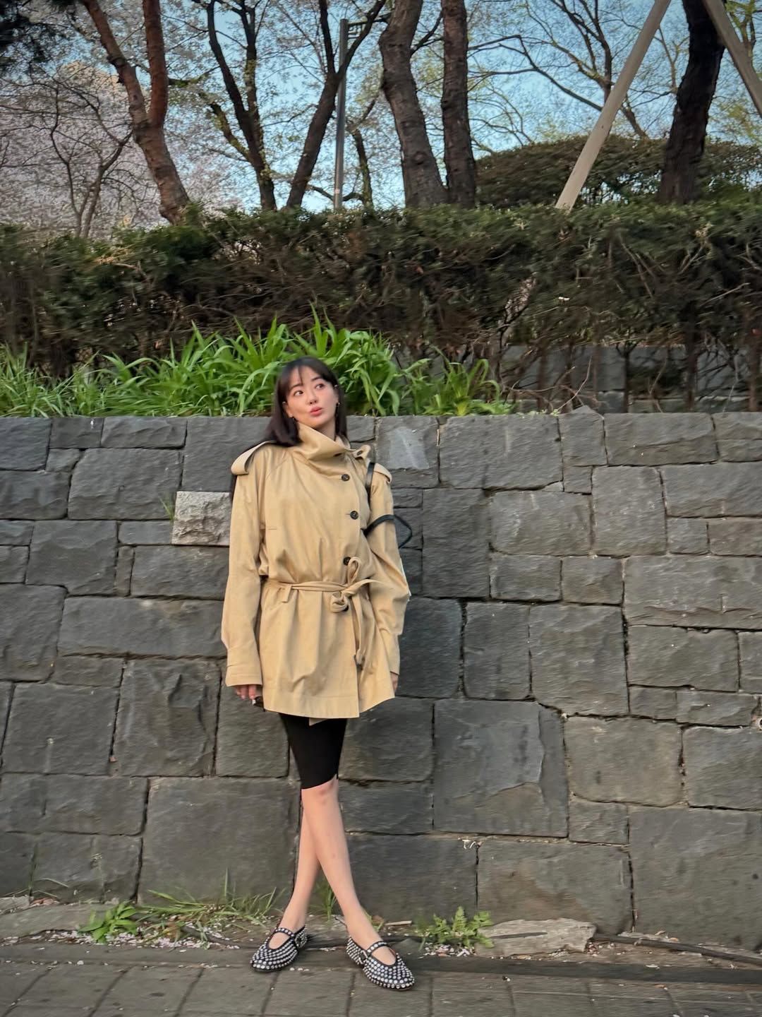 이주연 카프리 팬츠 패션 | 인스타그램 @jupppal