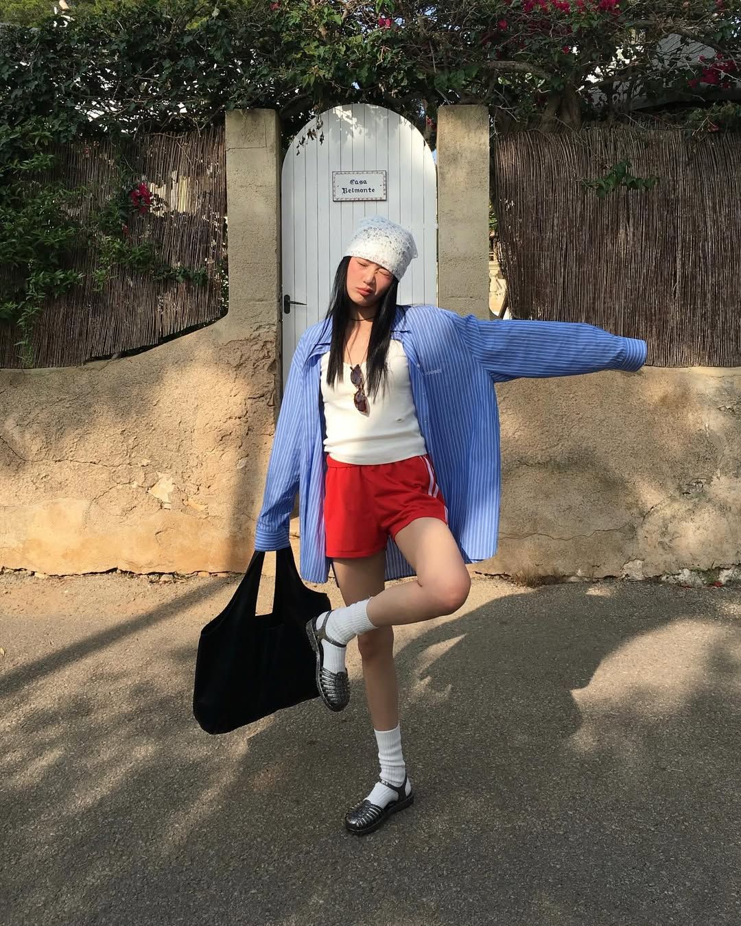 젤리 슈즈 WITH 양말 | 인스타그램 @__fosa