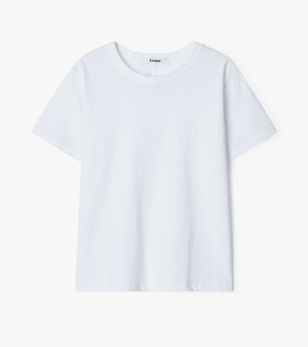 ESSENTIEL STANDARD INCISION HALF SLEEVE T-SHIRT