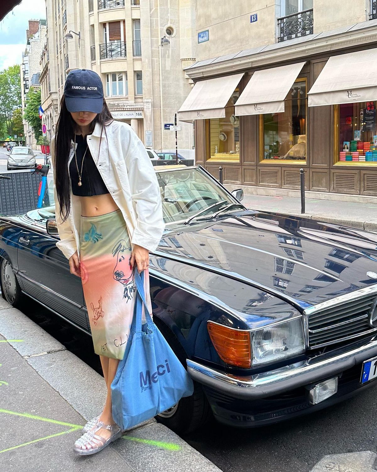 블랙핑크 리사 젤리슈즈 | 인스타그램 @lalalalisa_m