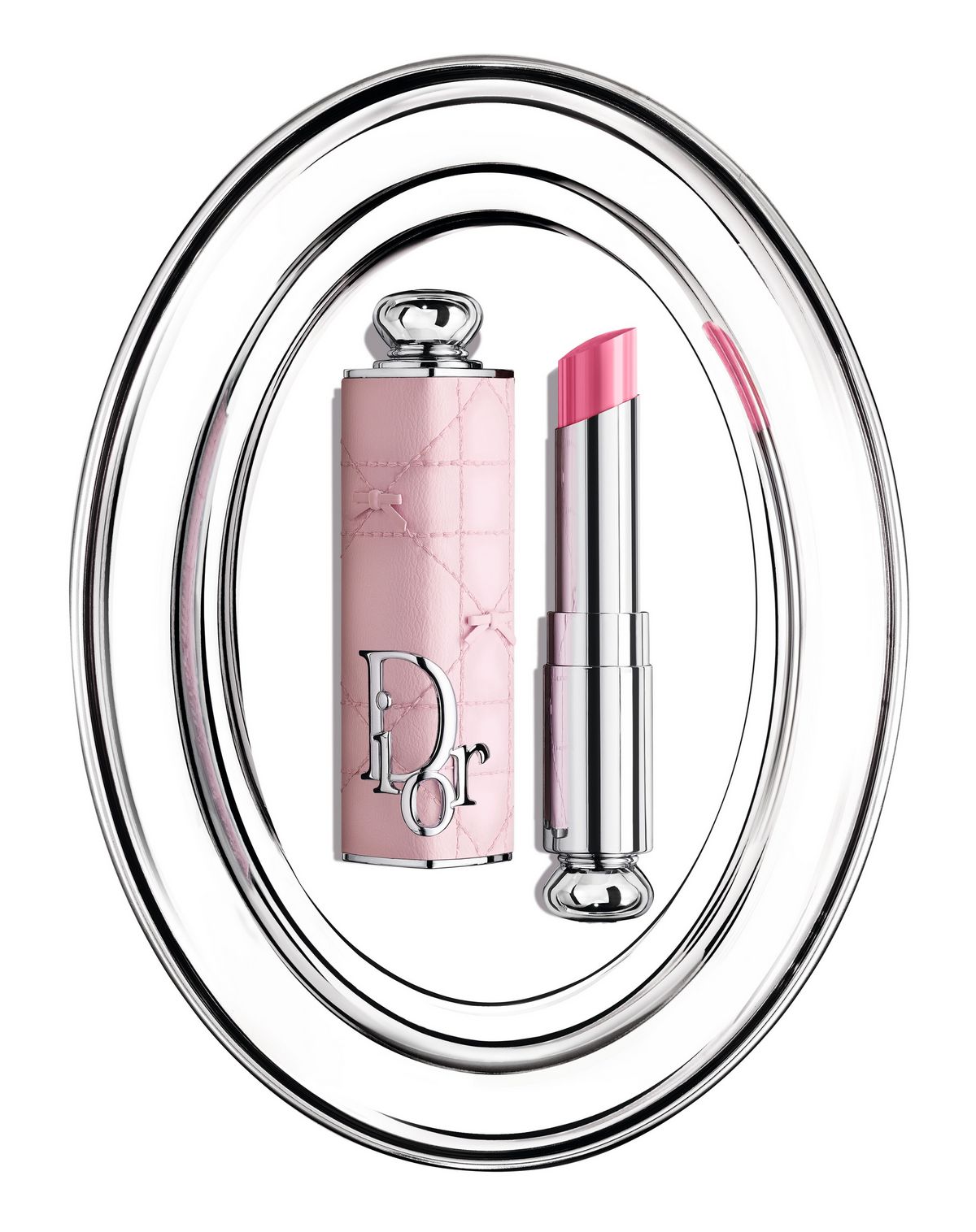 NEW 디올 어딕트 립스틱 패션 케이스 | 5만원 대 - 핑크 보우