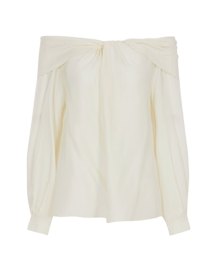 뮤즈 드레이프 블라우스