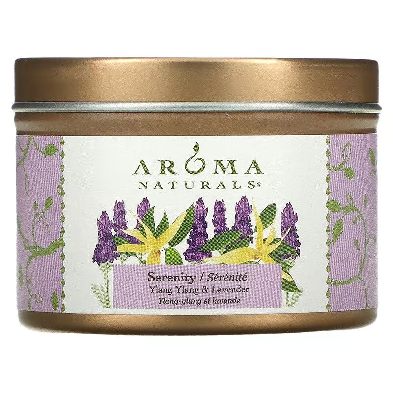 Soy VegePure, 여행용 캔들, 안정, 일랑일랑 & 라벤더, 79.38g(2.8oz)