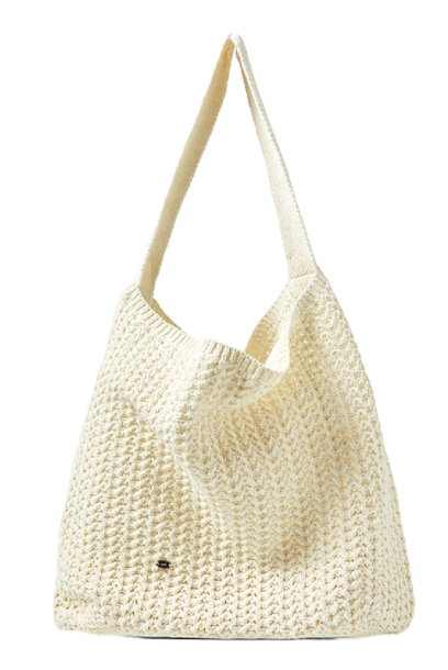 Bow knit bag