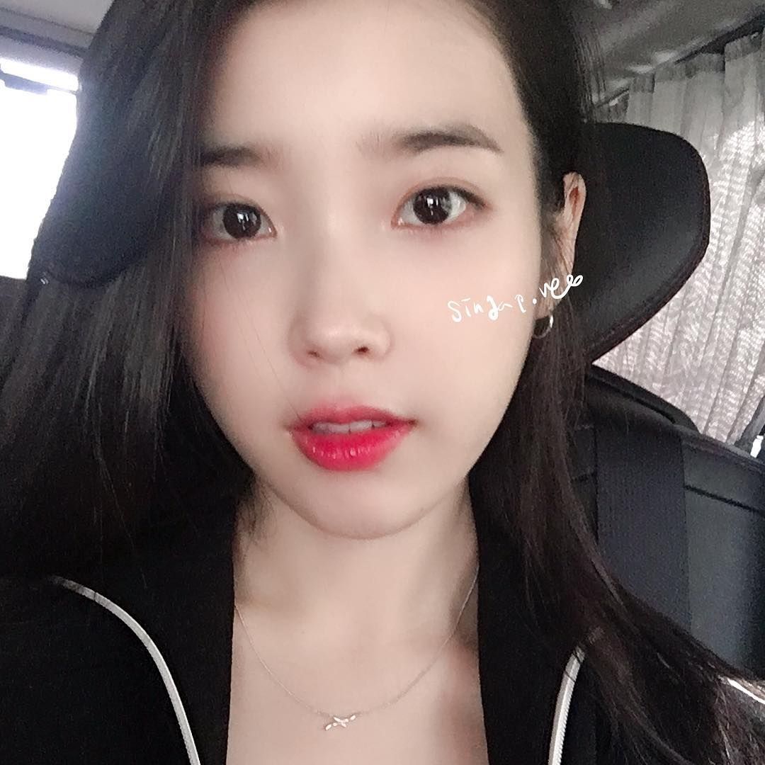 아이유 눈썹 메이크업 | 인스타그램 @dlwlrma