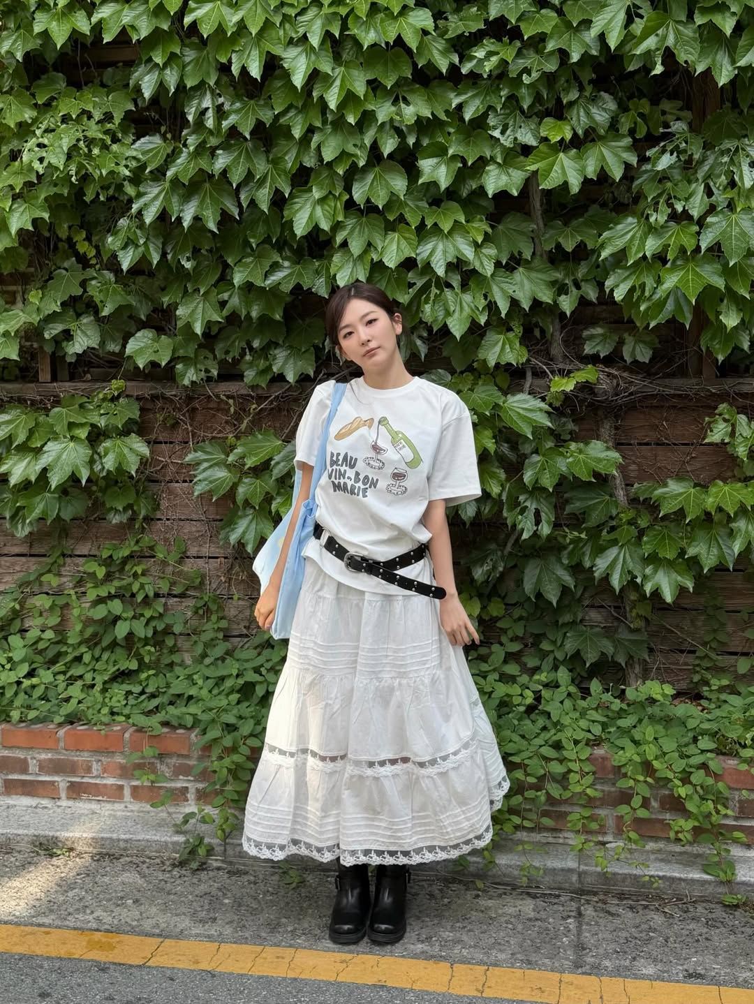 슬기 치마 패션 | 인스타그램 @hi_sseulgi