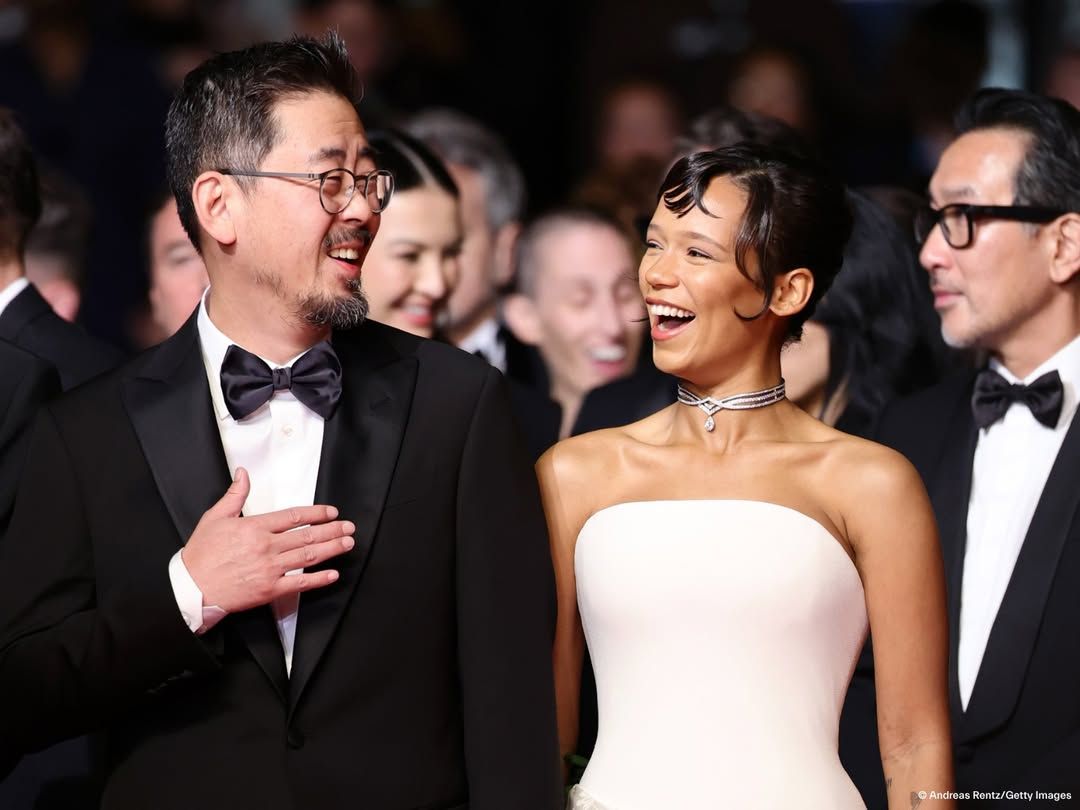 칸에 초청된 영화 '호프'와 배우들. 배우들의 레드카펫 사진. 사진 인스타그램 @festivaldecannes