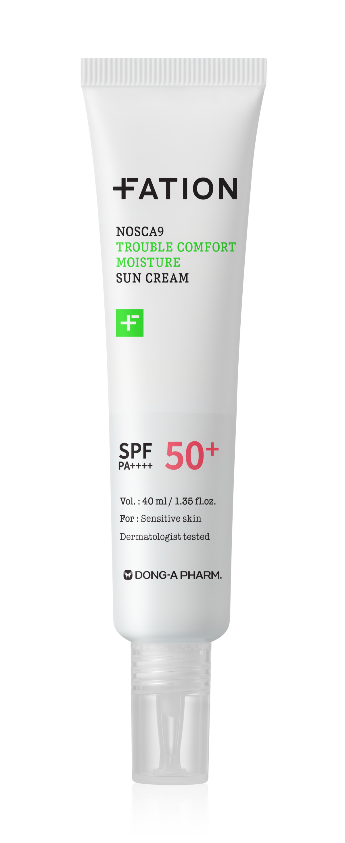 노스카나인 트러블 컴포트 수분 선크림 SPF50+ PA++++