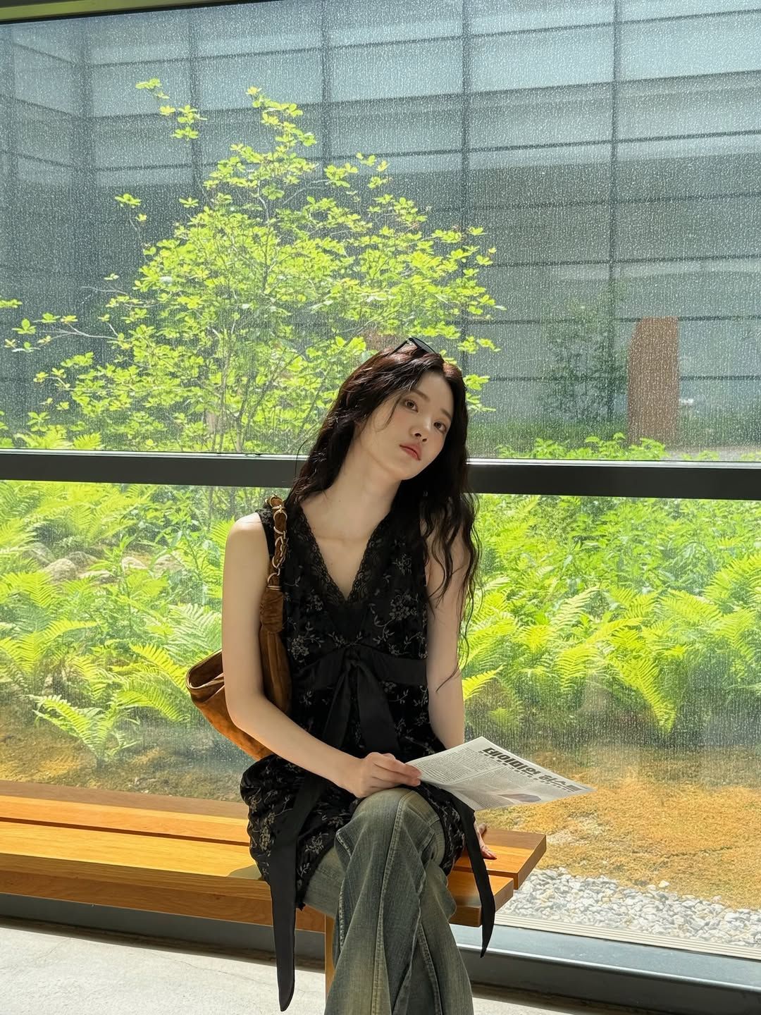 신시아의 나시 스타일링. 인스타그램 @shinsiaa_