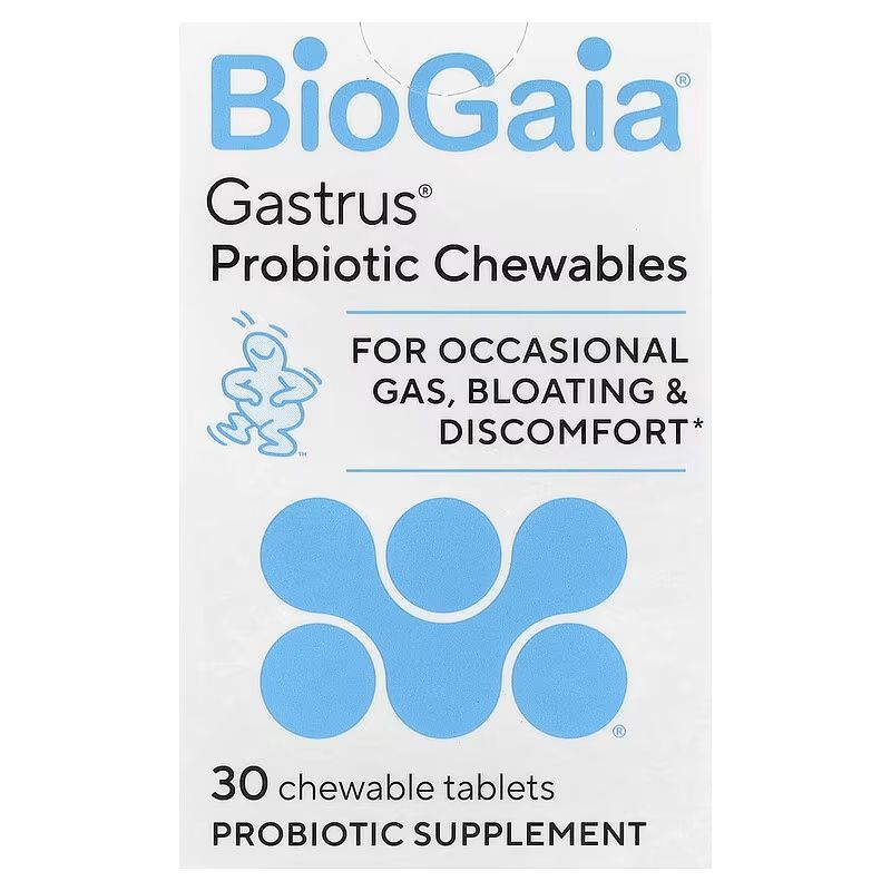 Gastrus® 프로바이오틱 츄어블, 츄어블 30정