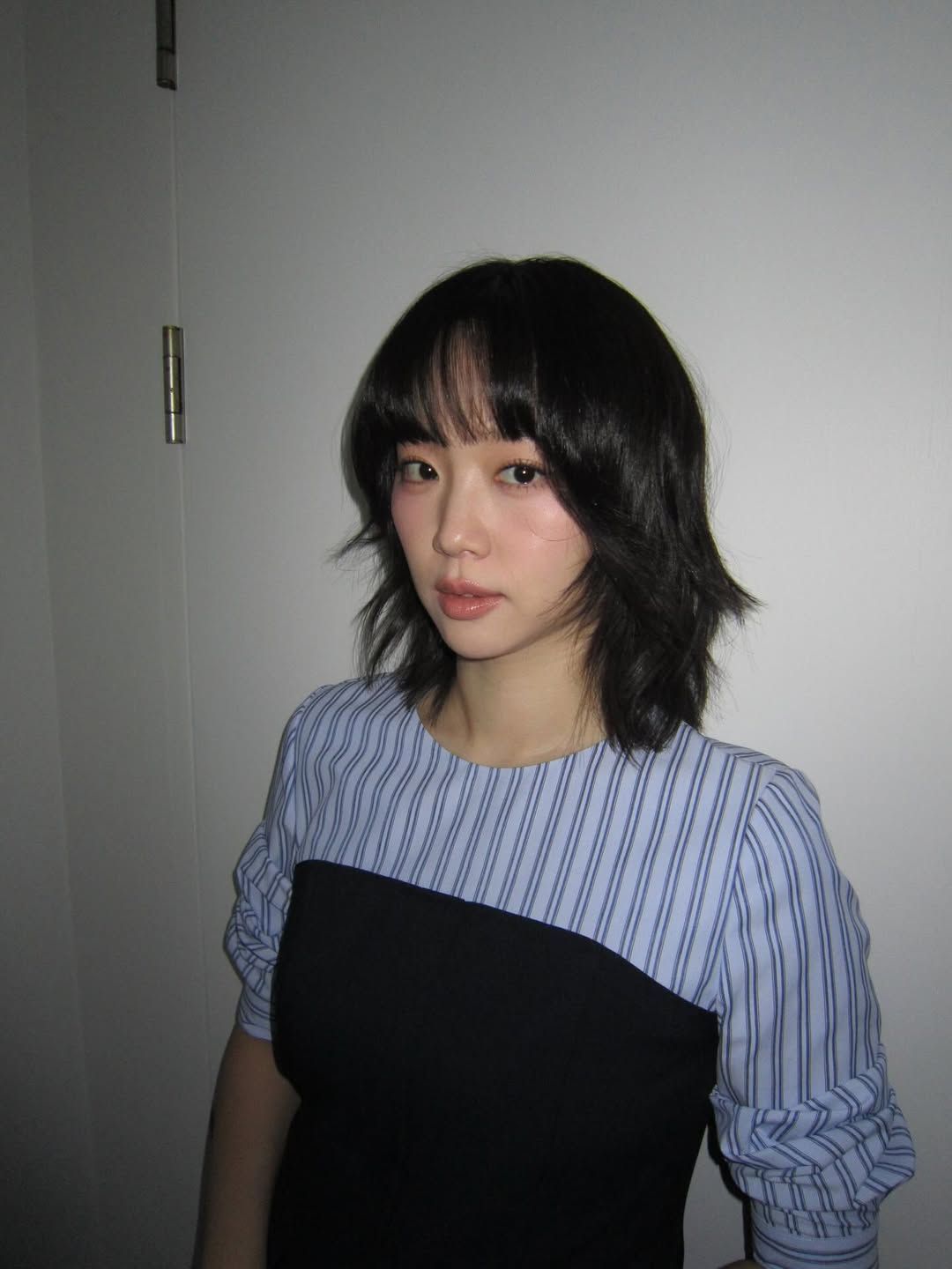 진기주, 레이어드 컷 헤어 스타일 | 인스타그램 @jinkijoo