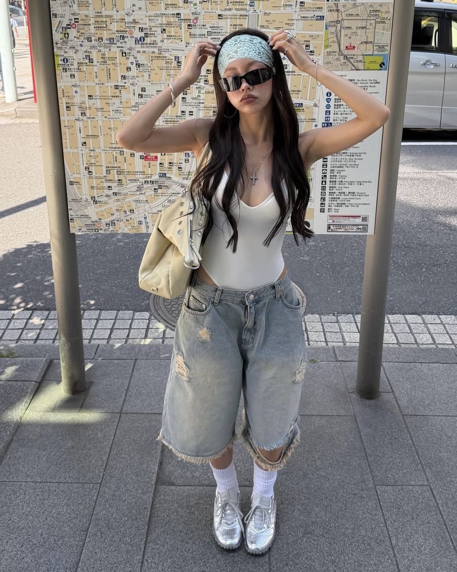 레이스 헤어밴드 스타일 | 인스타그램 @mulbada 
