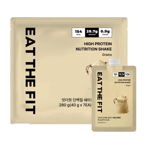 단백질 쉐이크 1주플랜 미숫가루맛
