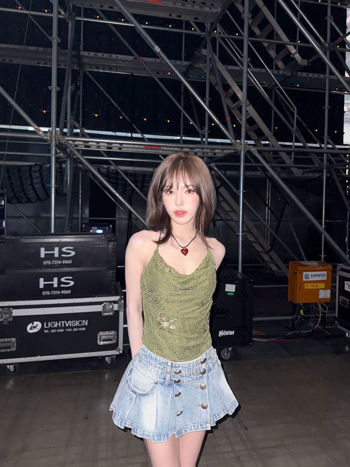 웬디의 여름 데일리룩. 사진 인스타그램 @todayis_wendy