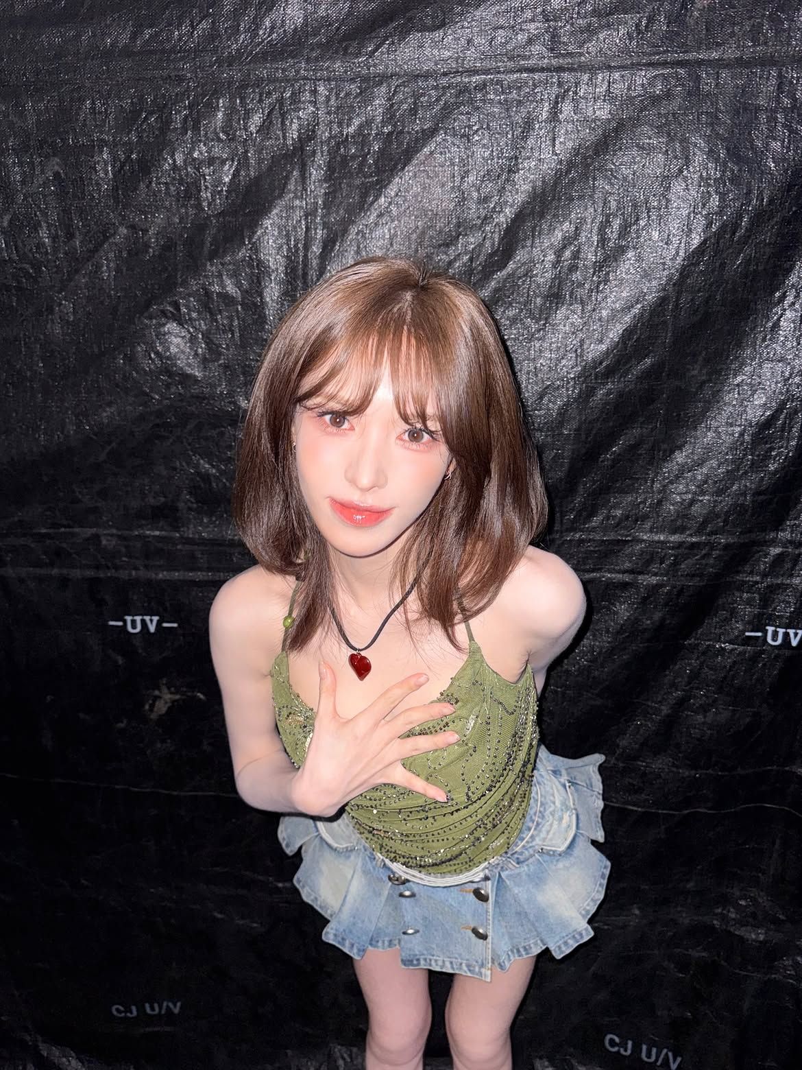 웬디의 여름 데일리룩. 사진 인스타그램 @todayis_wendy
