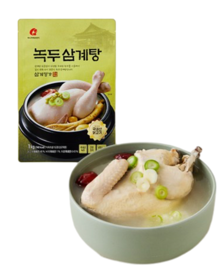 녹두삼계탕
