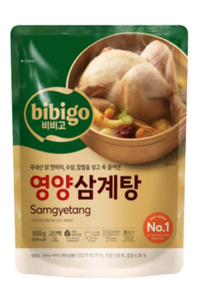 비비고 영양삼계탕, 800g, 2개