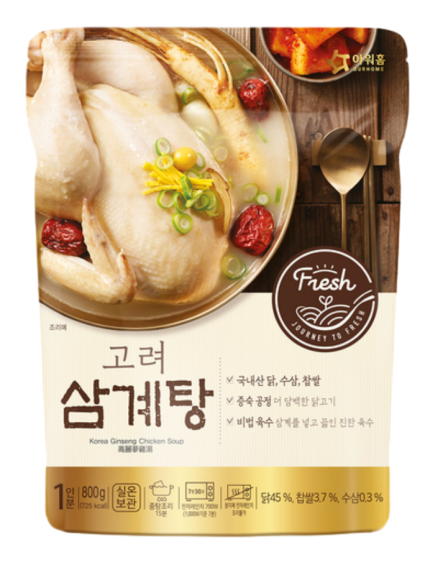고려삼계탕, 800g, 1개
