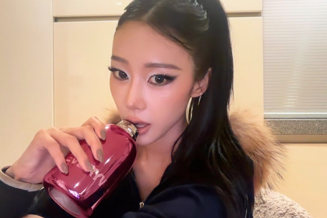 지젤의 언더 아이 메이크업. 인스타그램 @aerichandesu