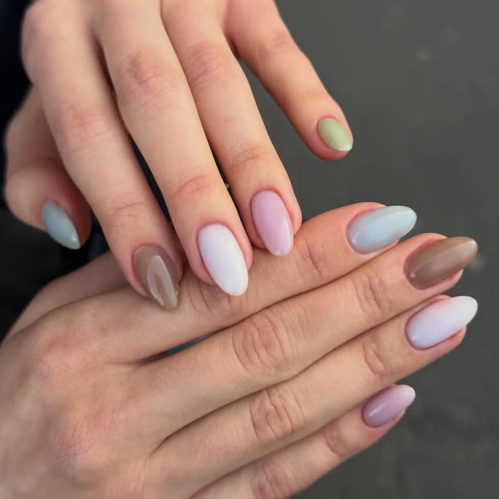 코펜하겐 패션위크에서 얻은 네일 아트 아이디어 | 사진 @chummy.nails