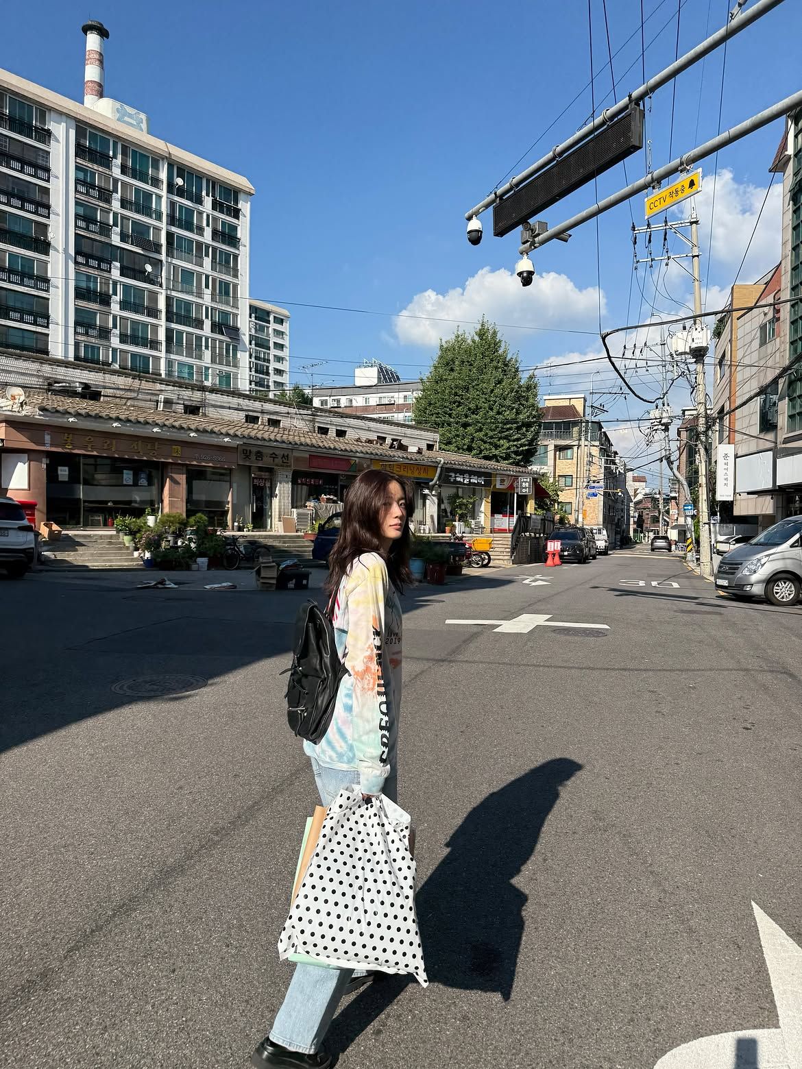 장규리의 청바지 코디. 사진 장규리 인스타그램 @gyurious_j