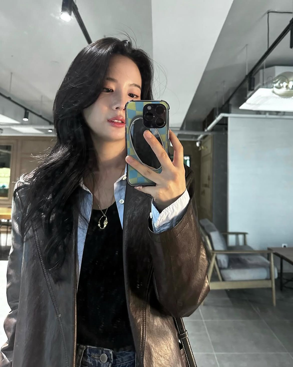 장규리의 청바지 코디. 사진 장규리 인스타그램 @gyurious_j