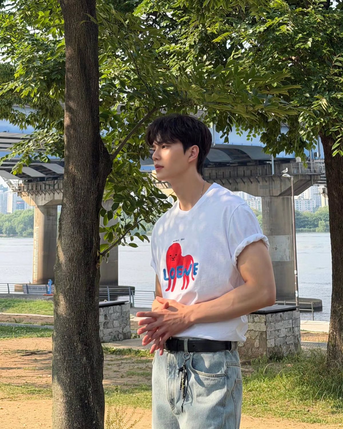 송강 데일리 패션 | 인스타그램 @songkang_b