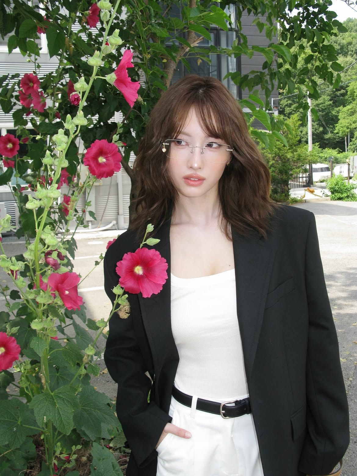 모모 가을 자켓 패션 | 인스타그램 @momo 