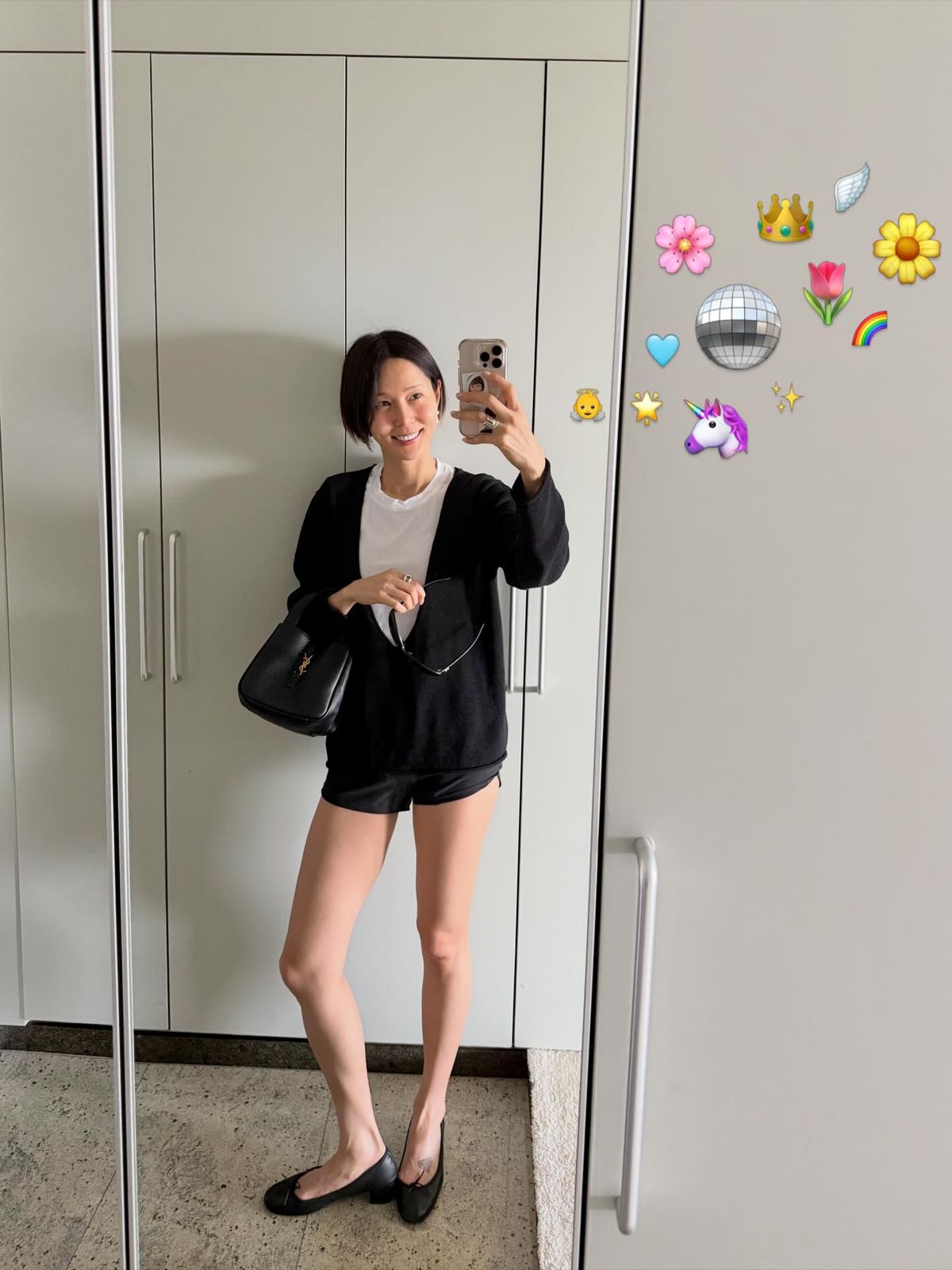 김나영, 미들힐 발레 슈즈 | 인스타그램 @nayoungkeem