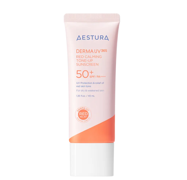 더마UV365 레드진정 톤업 선크림 40ml, SPF+PA/++++ 3만원대