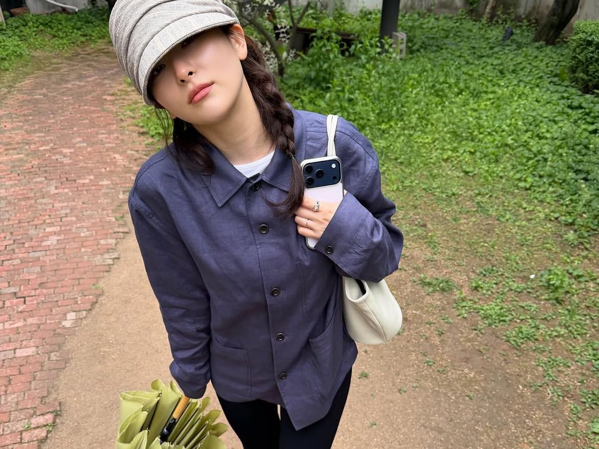 레드벨벳 슬기 워크재킷 패션 | 인스타그램 @hi_sseulgi