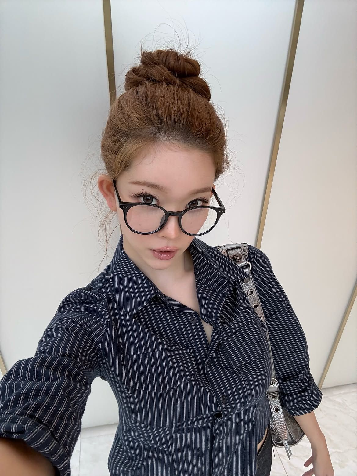 빌리 츠키 안경 스타일 | 인스타그램 @bunny9tsuki