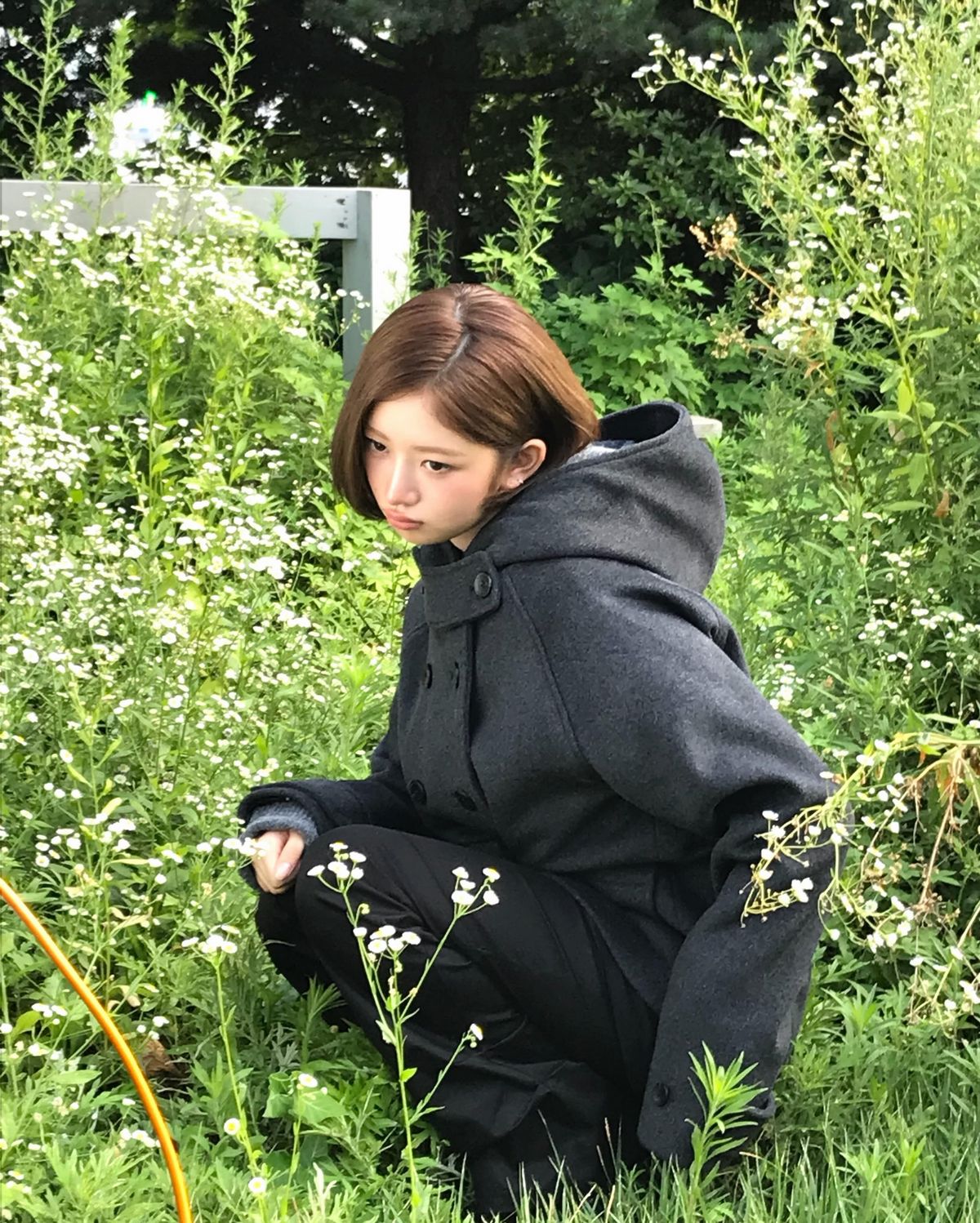 클래식한 느낌의 보브컷에 둥근 실루엣을 더한 레이 | 인스타그램 @reinyourheart