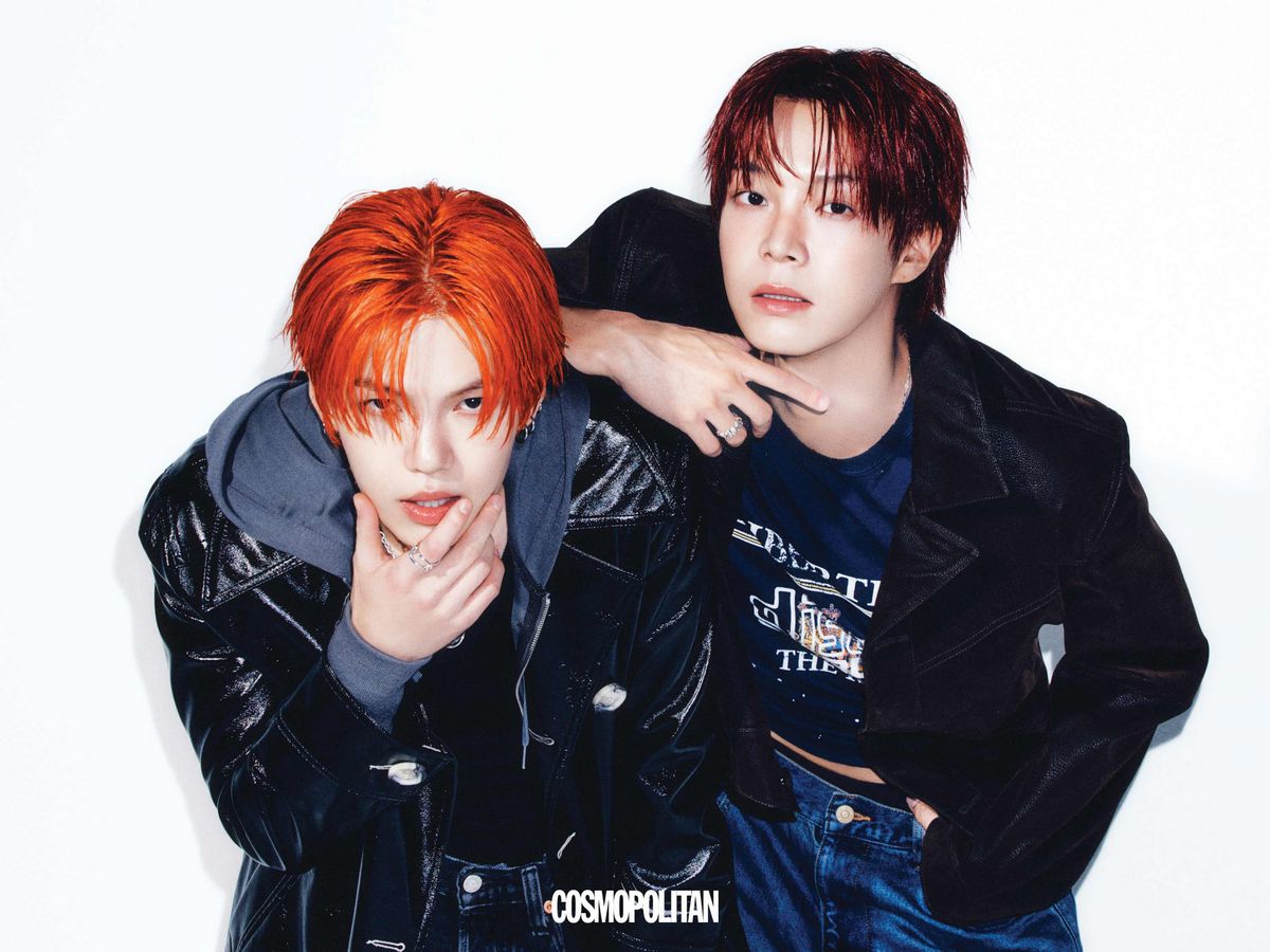 (계현)데님 팬츠 Levi’s. 목걸이, 반지 모두 Muahcho. 롱 재킷, 이너 톱, 후드 집업 스타일리스트 소장품. (동헌)티셔츠 Tonywack. 데님 팬츠 Deus Ex Machina. 목걸이, 반지 모두 Muahcho. 재킷 스타일리스트 소장품.