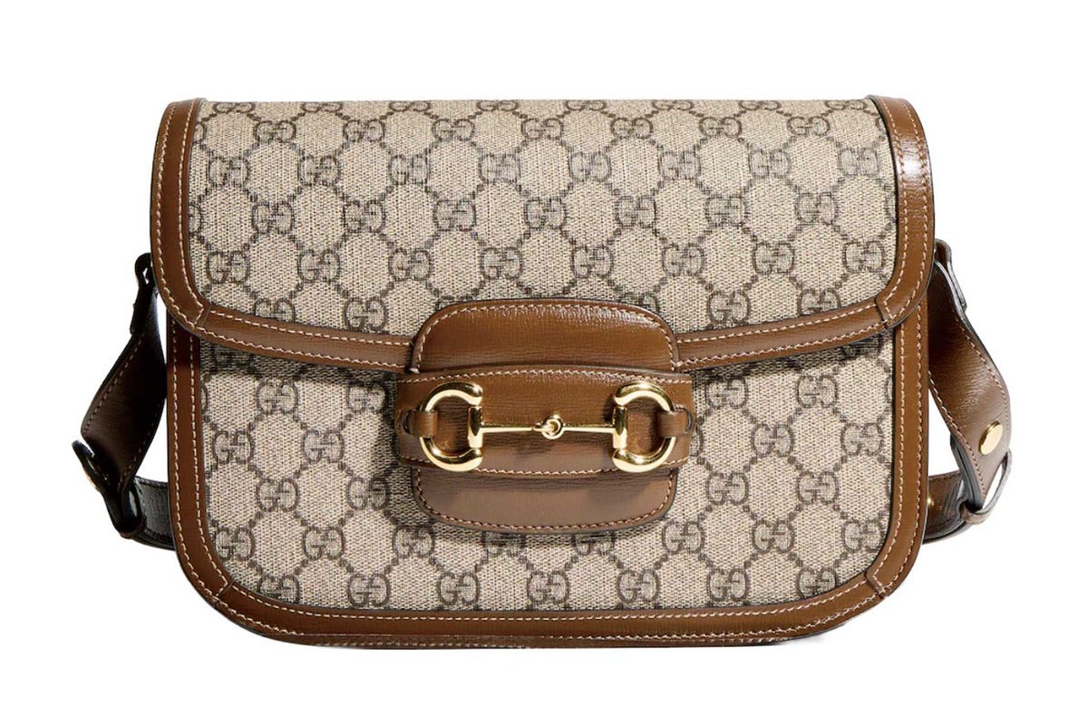 GG 로고 패턴 구찌 홀스빗 1955 미디엄 숄더백 4백30만원 Gucci.