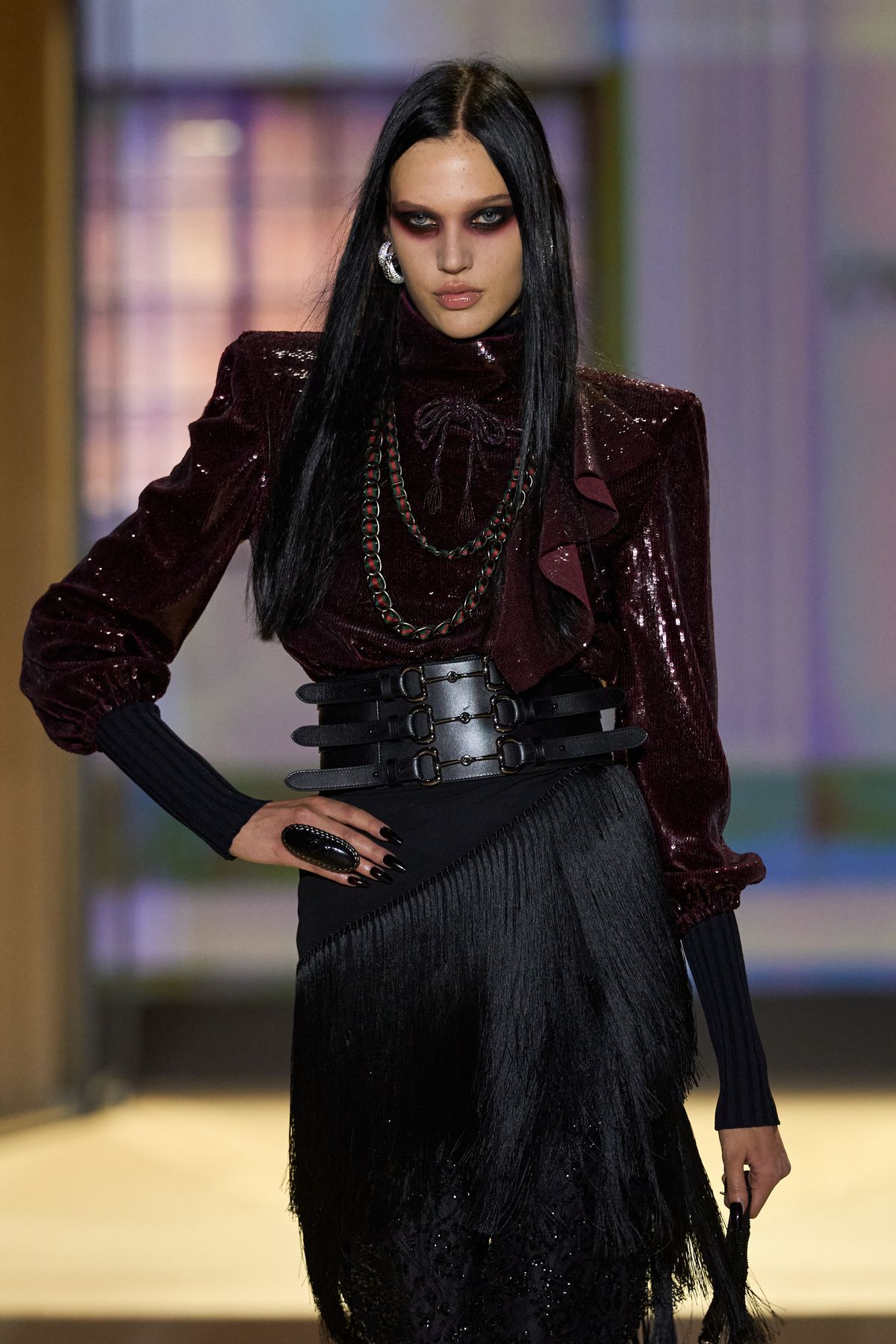 Gucci S27 | 사진 LAUNCHMETRICS SPOTLIGHT