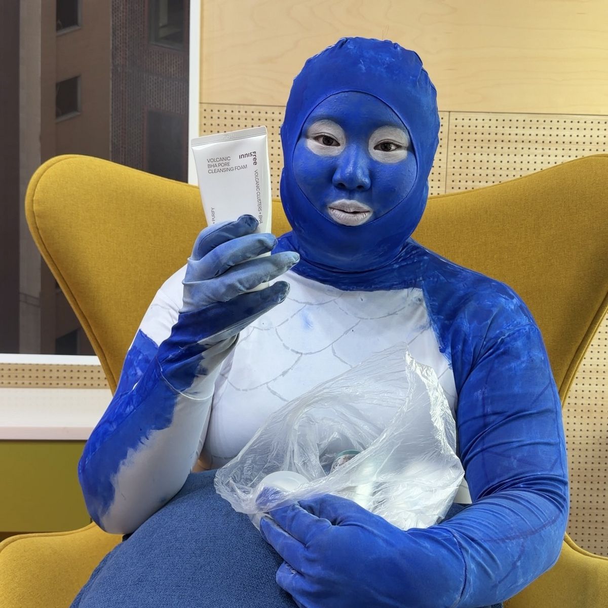 세안할 때 사용하는 이니스프리 클렌징 폼