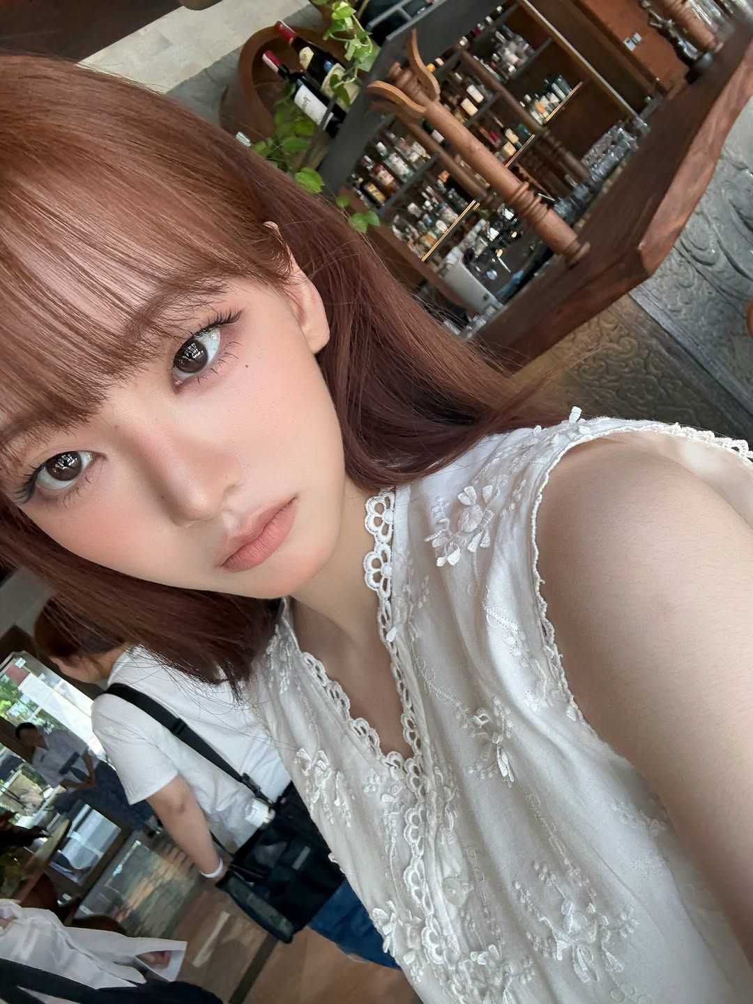 눈 앞머리에 깊이감을 준 조이현ㅣ인스타그램 @yihyun_1208