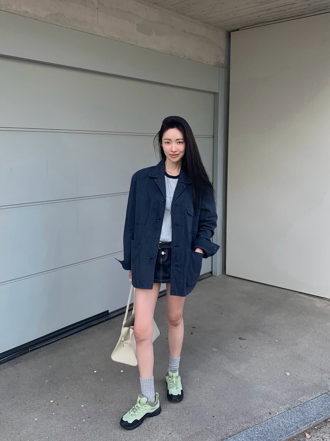 차정원, 가을 워크재킷 | 인스타그램 @ch_amii