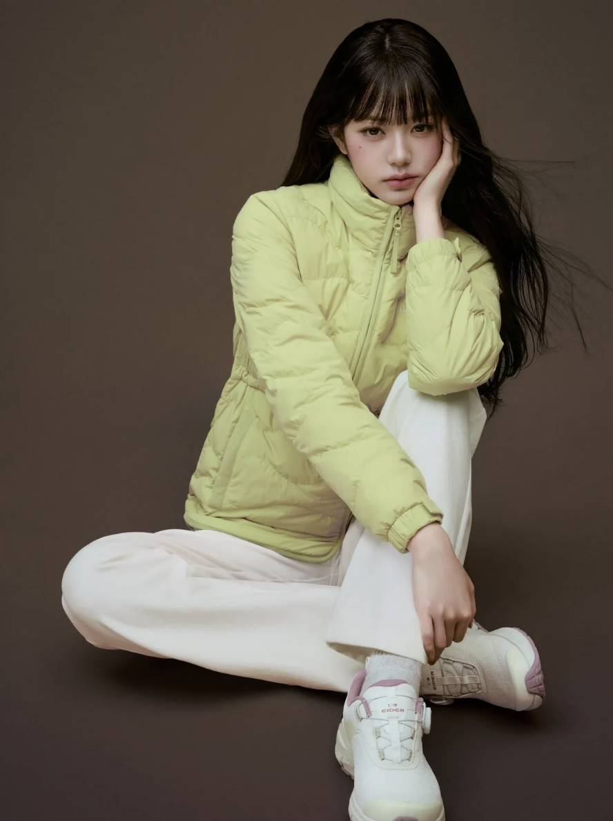 써모락 여성 슬림 블렌드 다운 자켓