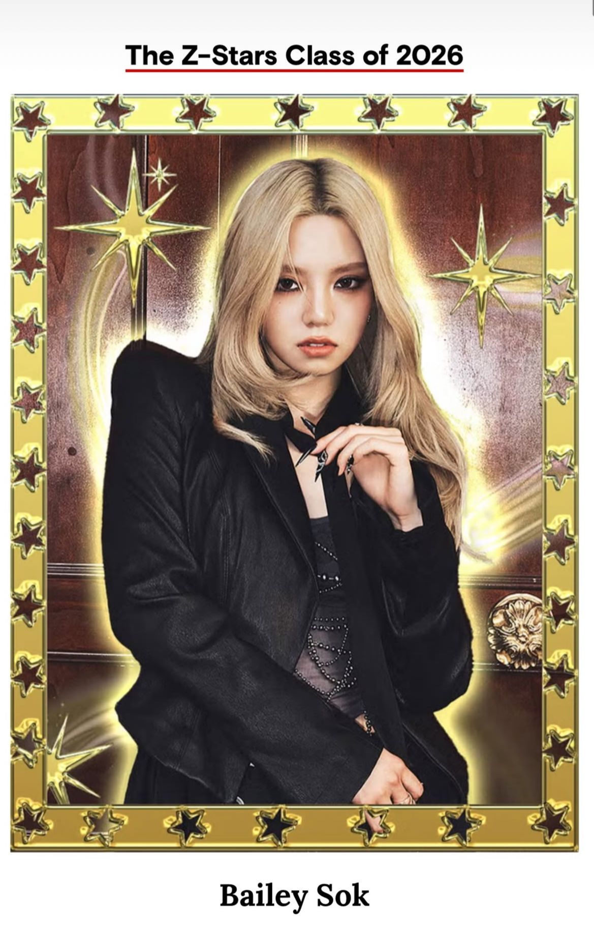 2026 Z-Stars로 소개된 베일리ㅣCOSMOPOLITAN US WEB
