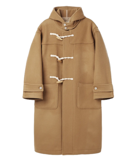 OVERSIZE WOOL DUFFLE COAT