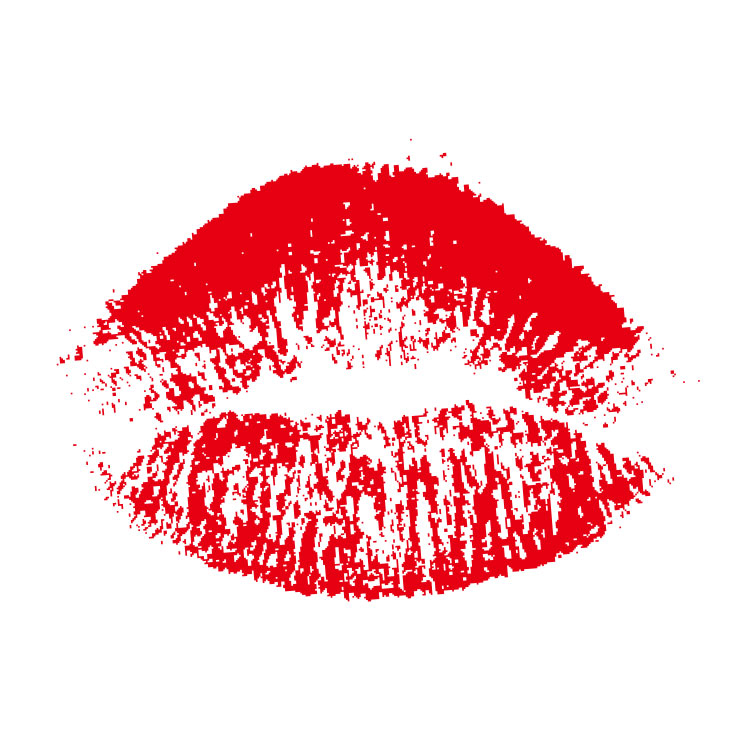 Triangle▶입술 도장이 3개의 꼭지점을 가진 삼각형 모양(둥근 모양의 삼각형이어도 상관없다)이라면 타인의 성공을 위해 물심양면으로 돕는 자선사업가 스타일! 평소 친구에게 호의를 베푸는 걸 좋아하는 따뜻한 마음씨를 지녔다. 