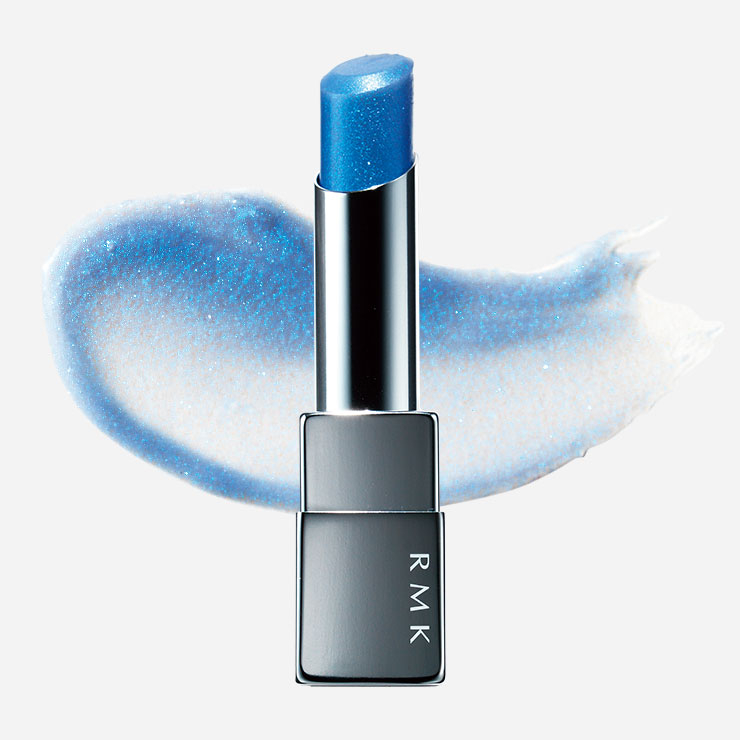 RMK 립스틱 컴포트 에어리 샤인 06 스파클링 블루 3만7천원대.