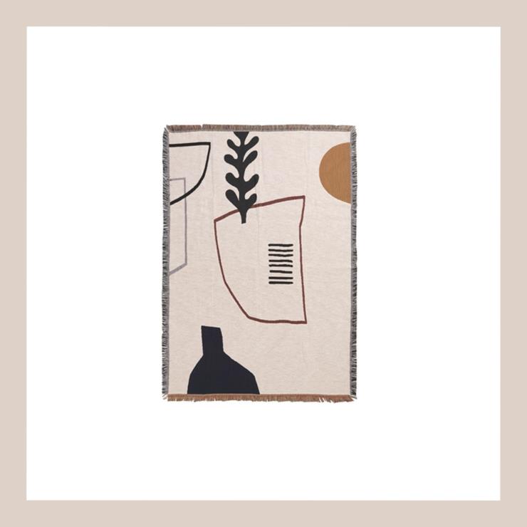  MIRAGE BLANKET OFFWHITE