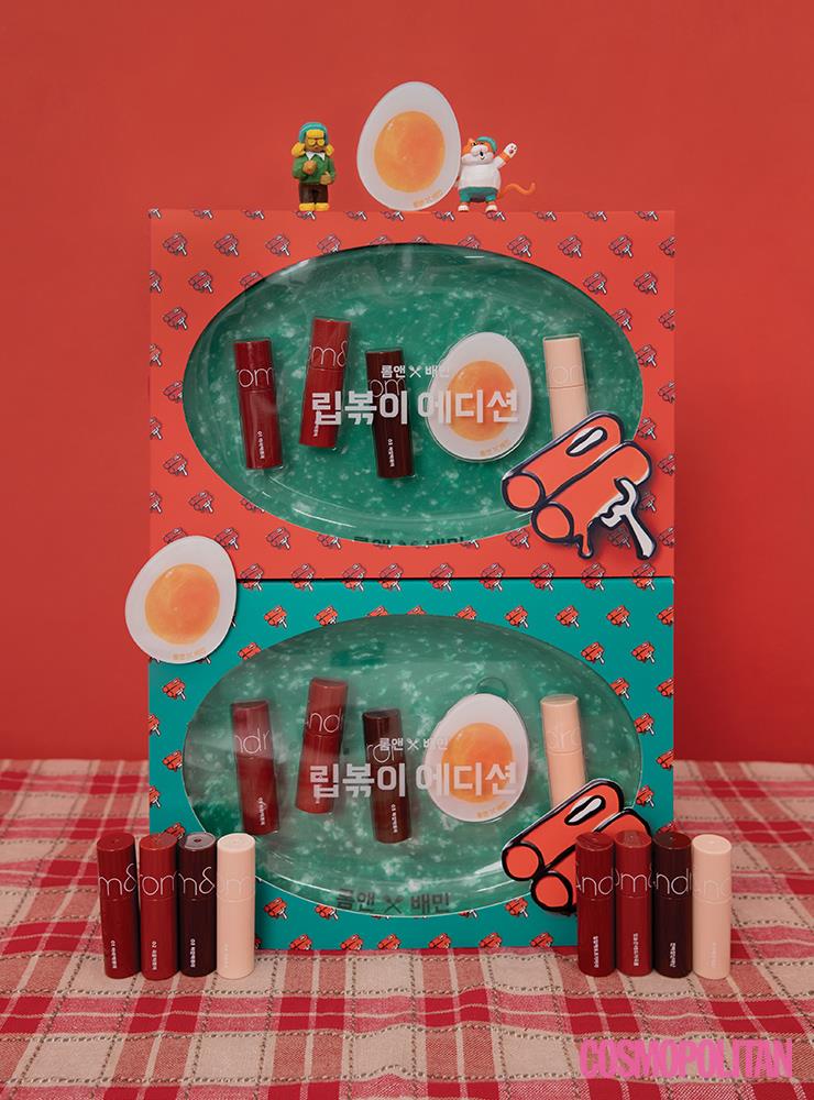 롬앤 x 배민 립볶이 에디션 가격미정.